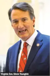  ?? ?? Virginia Gov. Glenn Youngkin