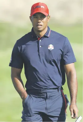  ?? Picture: Getty Images ?? ON THE PROWL. Tiger Woods picked himself as a playing captain for the upcoming President’s Cup next month.