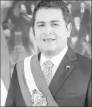  ??  ?? Juan Orlando Hernandez