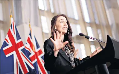  ?? ?? Never more woke: New Zealand leader Jacinda Ardern has seen her profile sky rocket during the pandemic, but her people continue to suffer unnecessar­ily