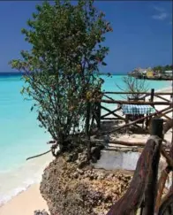  ??  ?? Nungwi Beach in Zanzibar Island