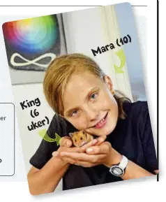  ??  ?? King(6 uker)Mara(10)