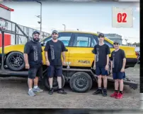  ?? ?? 02: Jason Kenny and his stock-bottomend, 6.0L Ls-powered VN Commodore couldn’t be headed in Tuff Mounts 235 Blown, winning the class by a over a second. “I grenaded the engine a few weeks back, and we jammed this one in it with the S485 turbo, Boost Tee and stock LS computer,” Jason explained. “It is all slapped-together stuff, but I’d love to eventually see an 8.60 out of it” 02