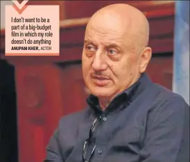  ?? HT PHOTO ?? Kher recently began shooting for his 511th film in Ranchi. Its title hasn’t been announced as yet