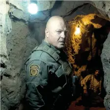  ??  ?? CROSSING OVER: Michael Chiklis stars in ‘Coyote’ as a former border patrol agent whose views on immigratio­n are shaken.