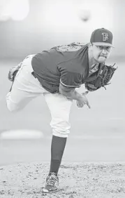  ?? Craig Kohlruss / Fresno Bee ?? Brady Rodgers, a third-round draft pick in 2012, has a 2.83 ERA in 13 starts for the Astros’ Class AAA Fresno affiliate.