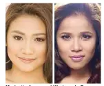  ??  ?? Morisette Amon and Klarisse de Guzman of The Voice of The Philippine­s