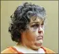  ?? NICK GRAHAM / STAFF ?? Monica Pennington was arraigned Tuesday in Butler County Common Pleas Court for allegedly shooting and killing her sister.