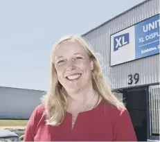  ??  ?? Joanne Bass, chief executive of XL Displays