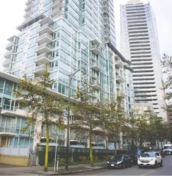  ?? MIKE BELL ?? The downtown micro-market includes Coal Harbour, above, Downtown, West End and Yaletown. A realtor says with more than 2,000 condo units on the Metro market, the region may have reached a healthier balance.