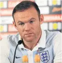  ??  ?? Wayne Rooney: 53 goals in 119 games for his country.