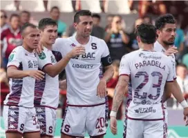  ?? JOHN DURAN ?? Joseph Mora volvió a celebrar un gol con Saprissa.