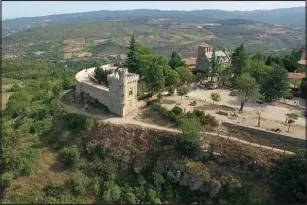  ?? Fot. © Mairie de Rennes-le-Château ?? Widok na posiadłość proboszcza Saunière’a