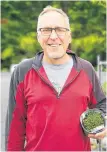  ?? ANDREW WATERMAN • THE TELEGRAM ?? Todd Boland, a horticultu­ralist at the Memorial University Botanical Garden, holds a species of plant known as the Barren’s Willow, which is endemic to Newfoundla­nd and Labrador. Other than being grown for conservati­on purposes at the Botanical Garden, it can only be found on the Great Northern Peninsula.