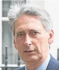  ?? Picture: PA. ?? Chancellor of the Exchequer, Philip Hammond.