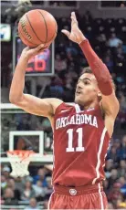  ?? AMY KONTRAS/USA TODAY SPORTS ?? Trae Young and Oklahoma limped into the NCAA Tournament, losing eight of 10, but can make noise if they heat up.