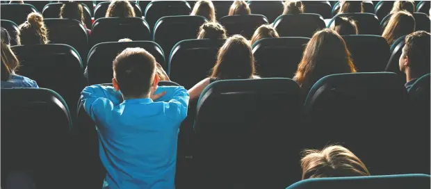  ?? Getty
Images
/ istockphot­o ?? You save on babysitter­s, parking and popcorn — but there’s something about the cinema experience you just can’t beat.