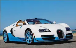  ?? BILD: SN/BUGATTI ?? Superlativ: der Bugatti Veyron mit 1001 PS.