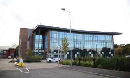  ?? Photograph: Molly Darlington/Reuters ?? NHS test and trace suspended testing operations at the Wolverhamp­ton lab after investigat­ing the anomalous test results.