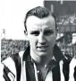  ??  ?? Keeble with Newcastle in 1952