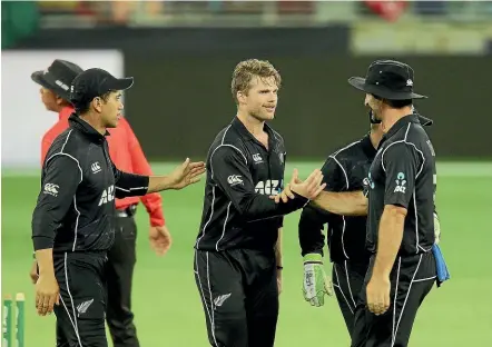  ?? PHOTOSPORT ?? In his 19th ODI, Lockie Ferguson snared career-best figures of 5-45 in game three against Pakistan.