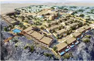  ??  ?? LUXURIOUS: A spokespers­on of the Anantara Al Jabal Al Akhdar resort said: ‘S&T Interiors and Contractin­g, along with its JV partner ALEC delivered turnkey constructi­on and high-end joinery and gypsum works for Anantara Al Jabal Al Akhdar.