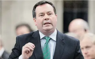  ?? SEAN KILPATRICK/ THE CANADIAN PRESS ?? Minister of Employment and Social Developmen­t Jason Kenney is the nearest thing in Harper’s government to an irreplacea­ble lieutenant, the best politician in the cabinet.