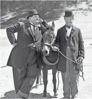  ?? SONY CLASSIC PICTURES; TOP BY METRO-GOLDWYN-MAYER ?? Hardy and partner Stan Laurel (Steve Coogan) show off their dance moves.