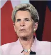  ?? NATHAN DENETTE THE CANADIAN PRESS ?? Former Ontario premier Kathleen Wynne testified Monday.