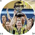  ??  ?? Katrina Rore and the Central Pulse are tipped to lift the
trophy again in 2020.