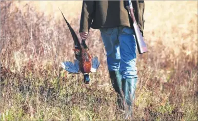  ??  ?? Michael Bax was joint master of Blean Beagles and still allows pheasant shooting on his land