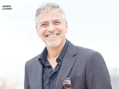  ??  ?? GEORGE CLOONEY