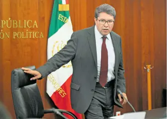  ?? ARCHIVO MAURICIO HUIZAR ?? El senador aseguró que Morena está dispuesta a modificar la iniciativa
