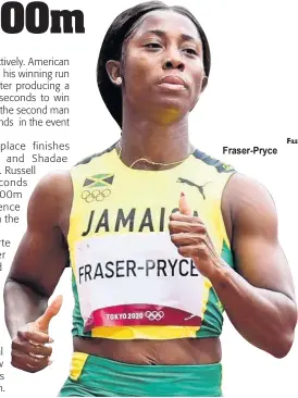  ?? FILE ?? Fraser-Pryce