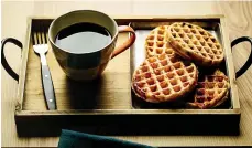  ?? Tribune News Service ?? ■ Chaffles are a flourless version of waffles that became popular among keto and gluten-free sets but have crossed over to a wider audience.