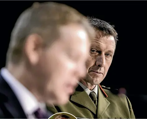  ?? ROBERT KITCHIN/STUFF ?? Brigadier Jim Bliss – pictured above with Covid Response Minister Chris Hipkins – reckons New Zealand’s progress over a year ‘‘defies belief’’. The same could possibly be said about the reasons Auckland DHB board chair Pat Snedden, right, gave for the board’s vaccinatio­ns.