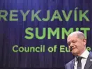  ?? JOHN MACDOUGALL/AFP VIA GETTY IMAGES ?? “This Reykjavik summit shows clearly that Putin has failed with his calculatio­ns – he wanted to divide Europe and has achieved the opposite,” German Chancellor Olaf Scholz said during the summit in Reykjavik, Iceland.