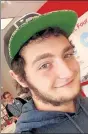  ?? COURTESY FORTUNA FAMILY ?? Frankie Fortuna's family has been raising funds for the skate park since he was struck by a hit-and-run driver and died on Nov. 18, 2015, at 19 years old.