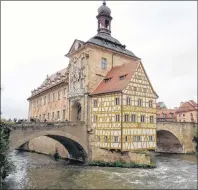  ?? SANDRA NOWLAN PHOTO ?? The ancient Town Hall in Bamberg, Germany.