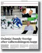  ?? Bild: Sebastian Lamotte ?? Distrikt norr är rädda för att bli bortglömda när kansliet flyttar söderut, vad tänker du kring det?
TTELA 29 juli 2020.