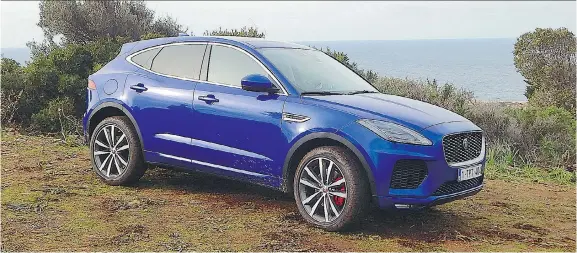  ?? BRIAN HARPER/DRIVING ?? New for 2018, the E-Pace — baby brother to the F-Pace — becomes the new gateway to the Jaguar brand, starting at $42,700.