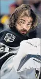  ?? Harry How Getty Images ?? PETER BUDAJ helped the Kings to a shootout win over the Vancouver Canucks on Saturday.