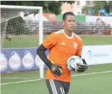  ?? FE ?? Miguel Lloyd en un partido con Cibao FC.