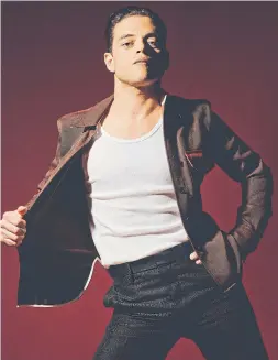  ?? RYAN PFLUGER THE NEW YORK TIMES ?? Rami Malek gave his all as Freddie Mercury in the Queen biopic Bohemian Rhapsody. The movie will be released next month.