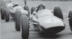  ?? FOTO: DPA ?? Jim Clark in seinem Lotus.