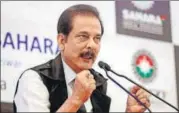  ?? REUTERS/FILE ?? Sahara Group chief Subrata Roy