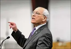  ?? Will Waldron / Times Union archive ?? U.S. Rep. Paul Tonko’s overall outlook after the first two weeks of the new Congress is grim. The Amsterdam Democrat says the 15 rounds of voting it took to elect a House speaker and the overall messy start to the 118th legislativ­e session is a warning sign of more chaos to come.