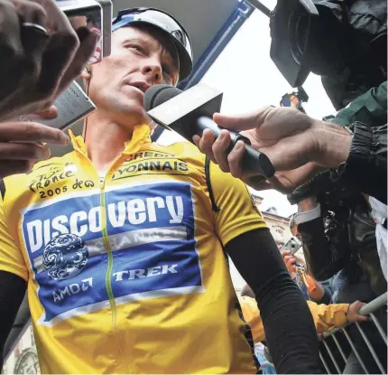  ?? HANDOUT ?? What did we do to deserve another Lance Armstrong TV story?