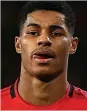  ??  ?? RASHFORD: Injured