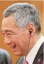  ??  ?? Lee Hsien Loong